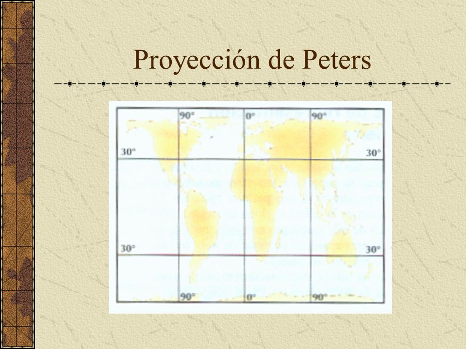 Proyección de Peters