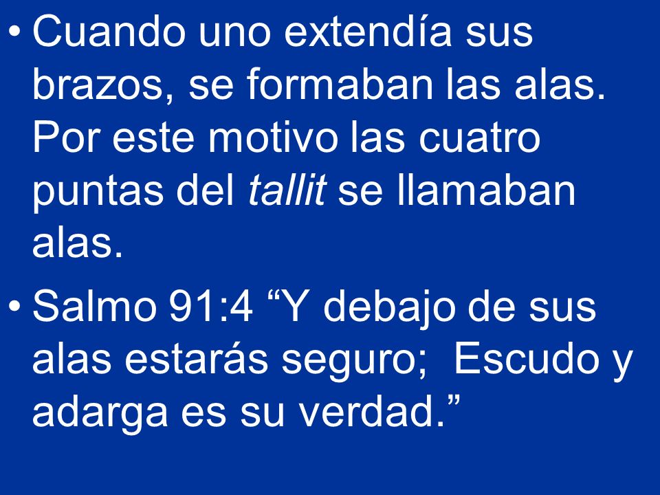 Cuando uno extendía sus brazos, se formaban las alas