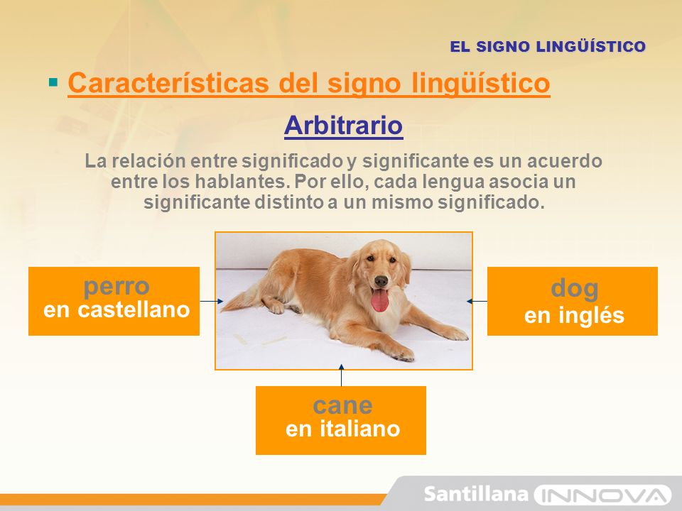 Características del signo lingüístico
