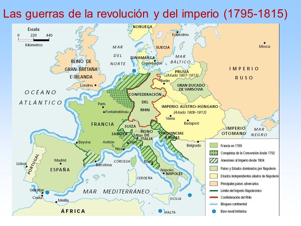 Las guerras de la revolución y del imperio ( )