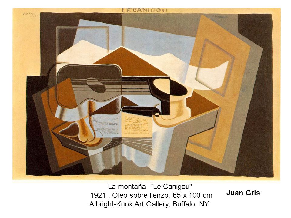 La montaña Le Canigou 1921 , Óleo sobre lienzo, 65 x 100 cm