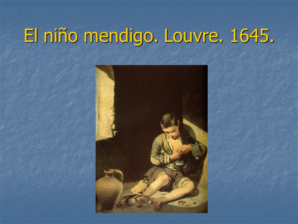 El niño mendigo. Louvre