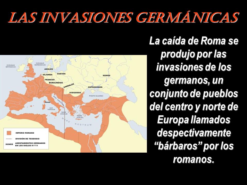Las Invasiones Germánicas