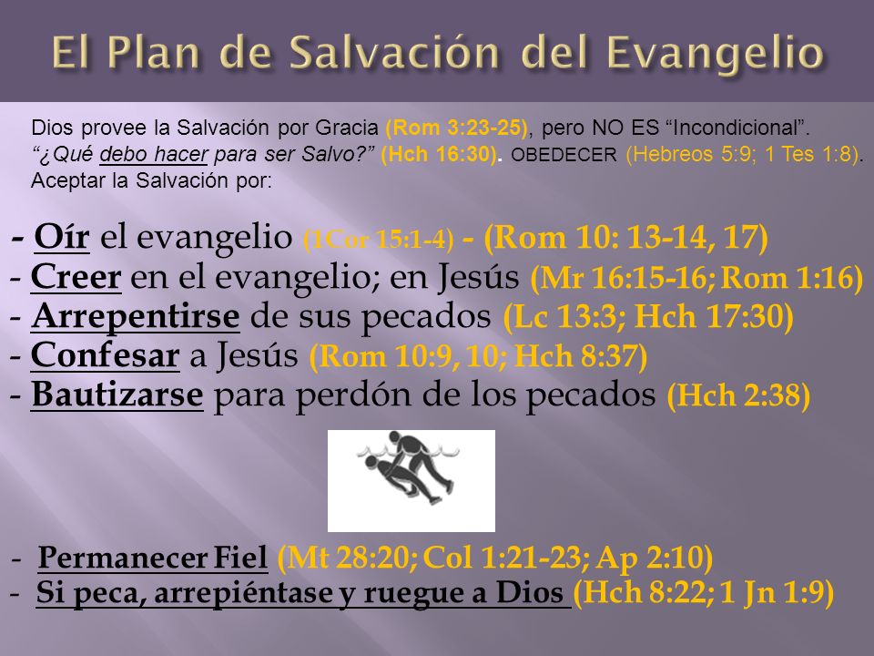 El Plan de Salvación del Evangelio