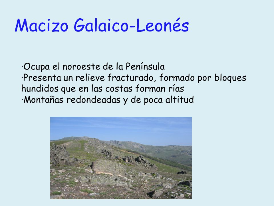 Macizo Galaico-Leonés