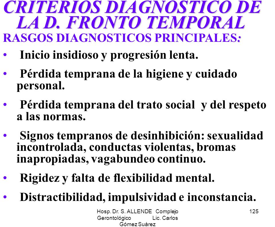 Hosp. Dr. S. ALLENDE Complejo Gerontológico Lic. Carlos Gómez Suárez