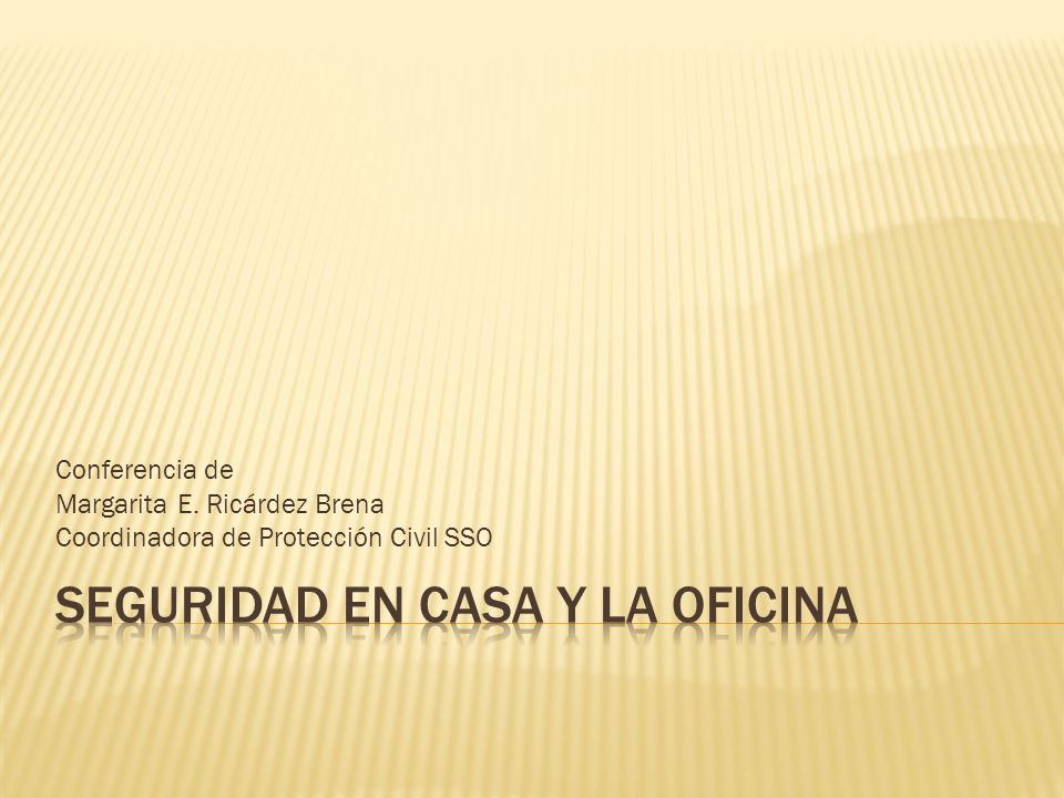 Seguridad en Casa y la Oficina