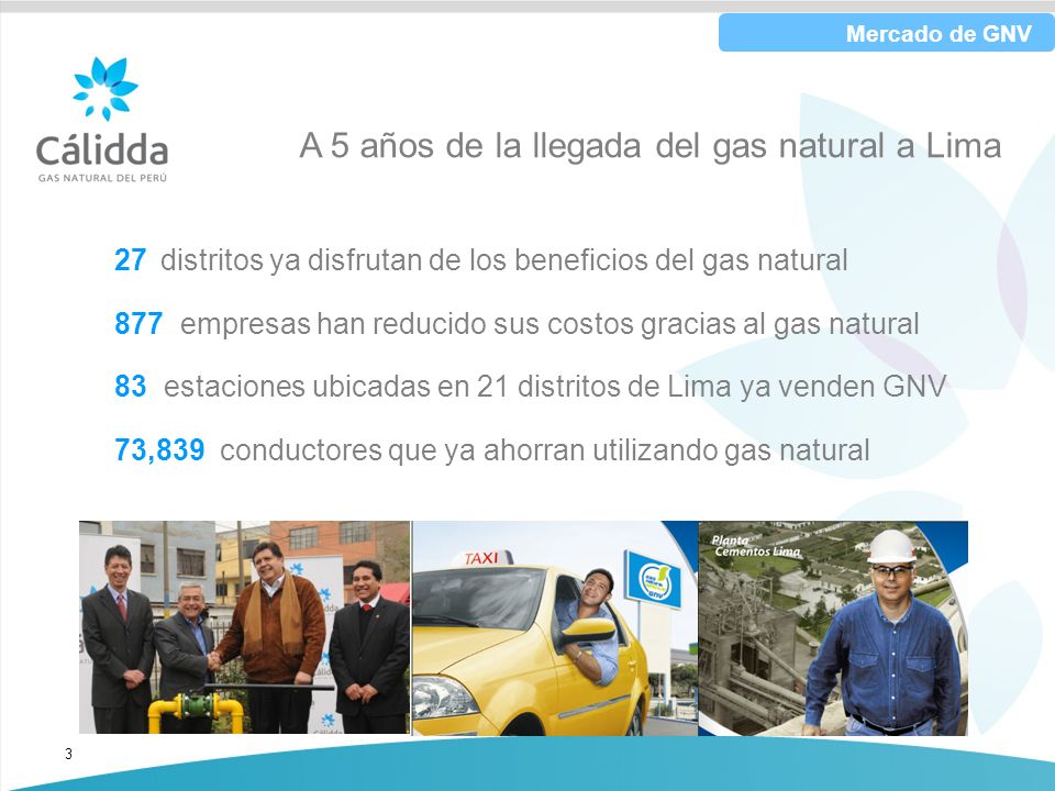 A 5 años de la llegada del gas natural a Lima