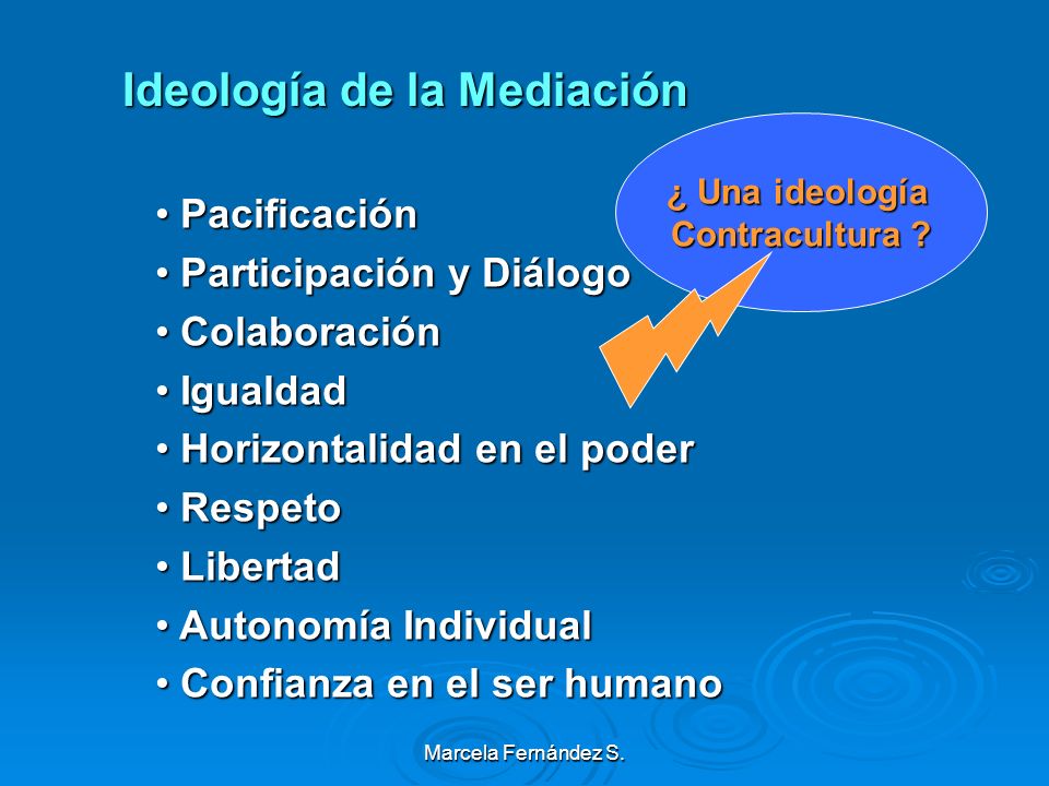 Ideología de la Mediación