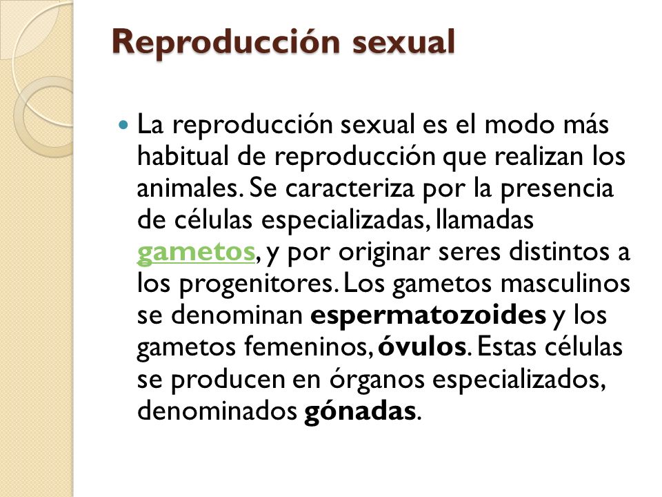 Reproducción sexual