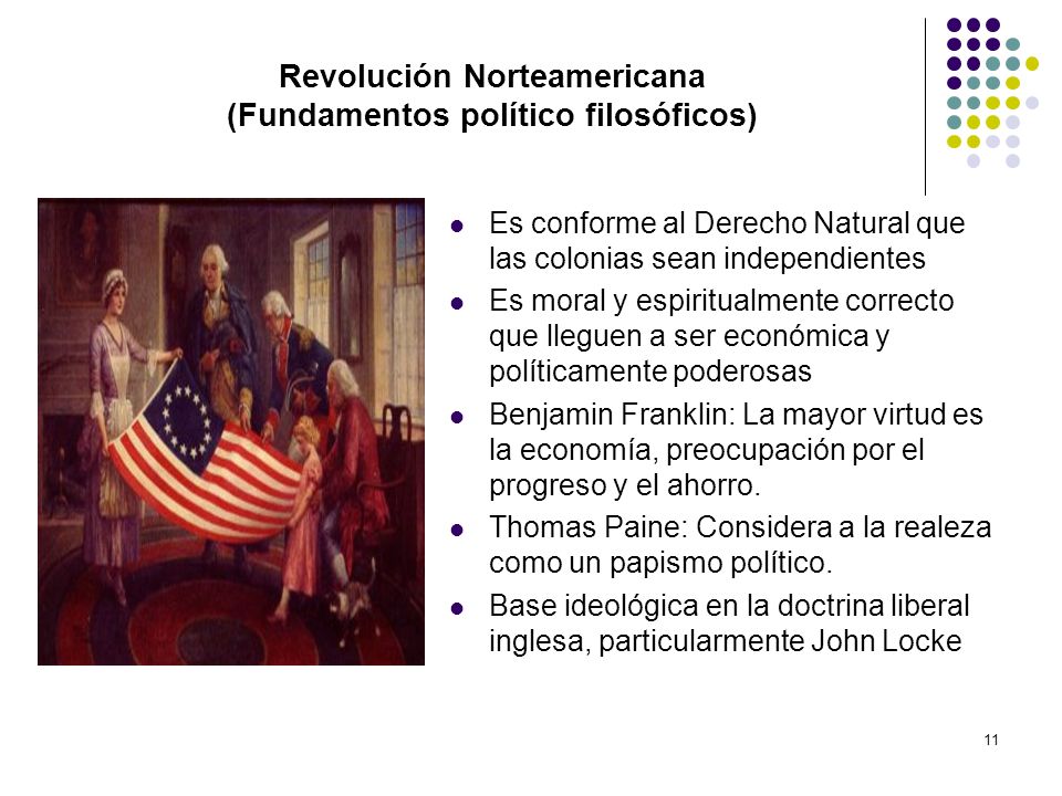 Revolución Norteamericana (Fundamentos político filosóficos)