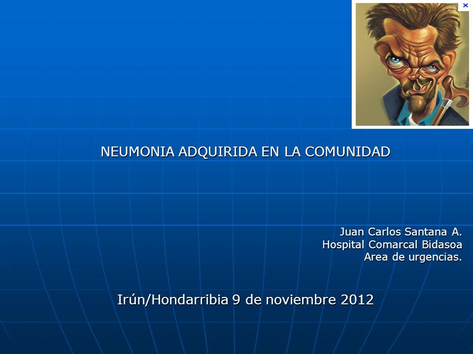 NEUMONIA ADQUIRIDA EN LA COMUNIDAD