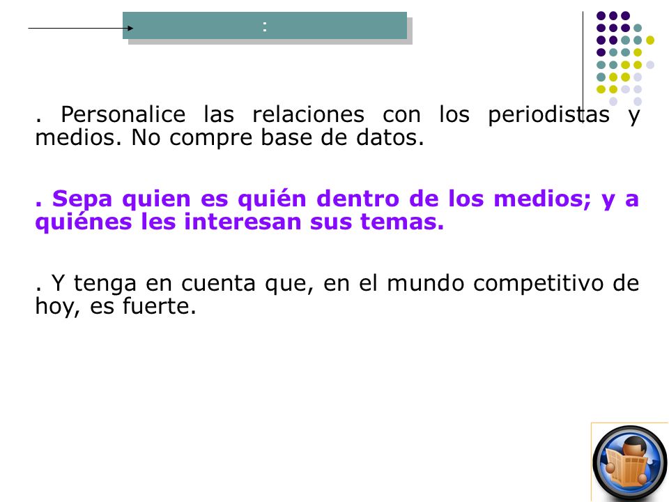 . Y tenga en cuenta que, en el mundo competitivo de hoy, es fuerte.