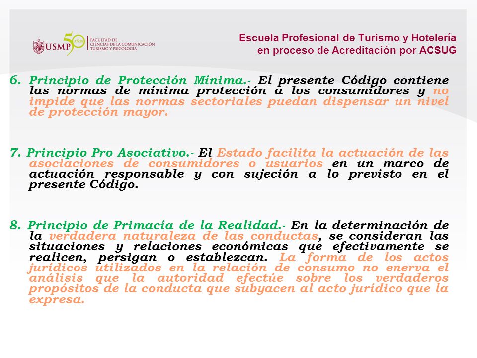 Escuela Profesional de Turismo y Hotelería en proceso de Acreditación por ACSUG