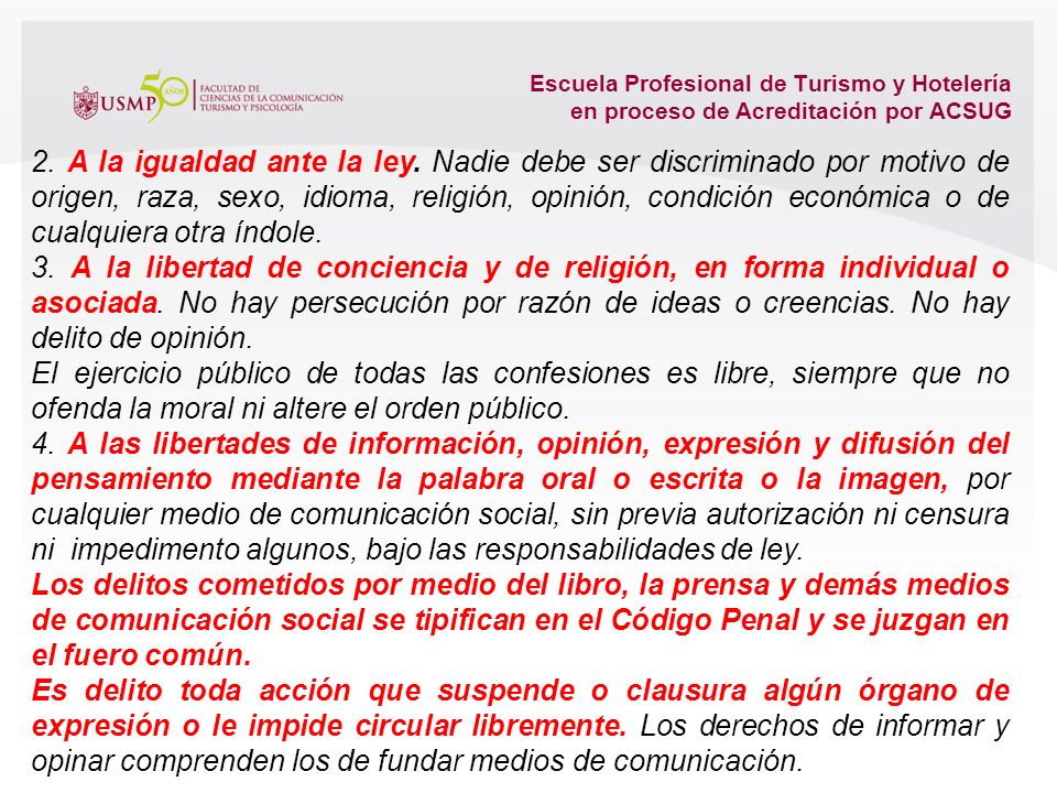 Escuela Profesional de Turismo y Hotelería en proceso de Acreditación por ACSUG