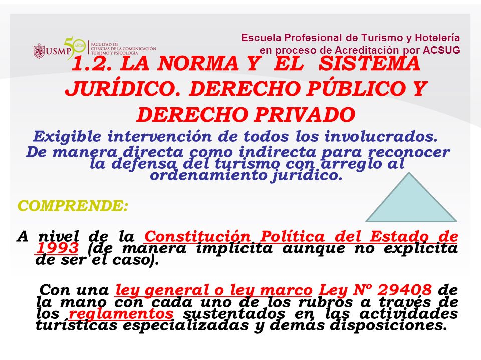1.2. LA NORMA Y EL SISTEMA JURÍDICO. DERECHO PÚBLICO Y DERECHO PRIVADO