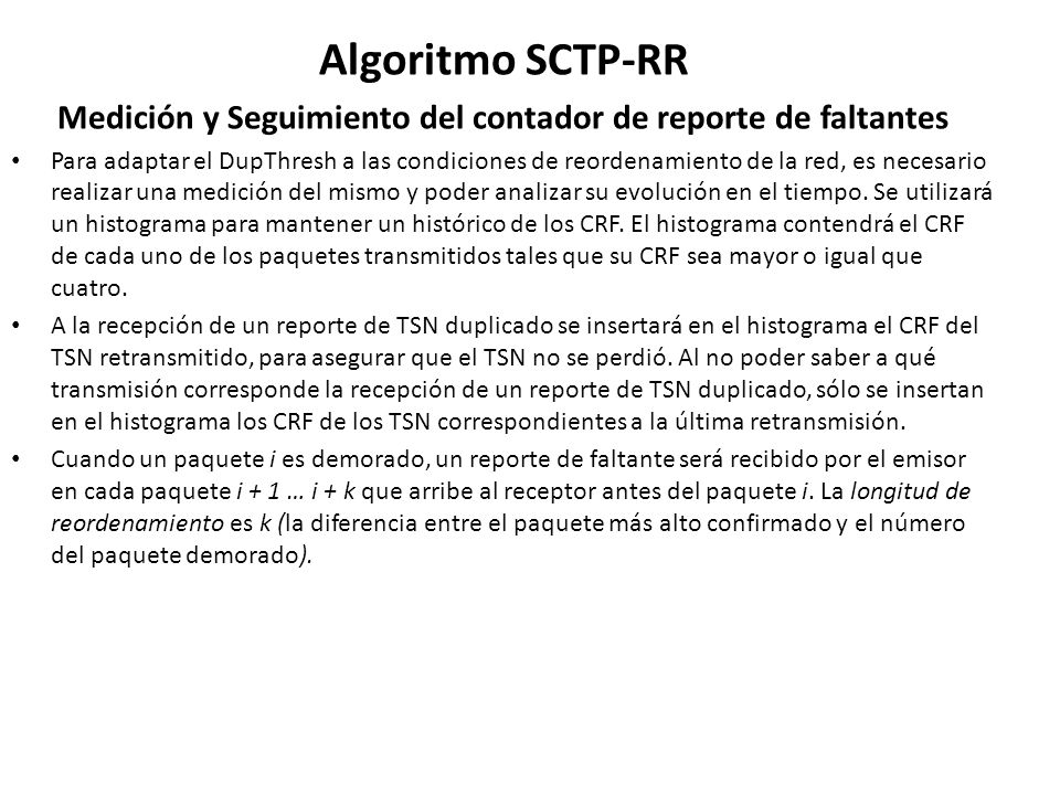 Medición y Seguimiento del contador de reporte de faltantes