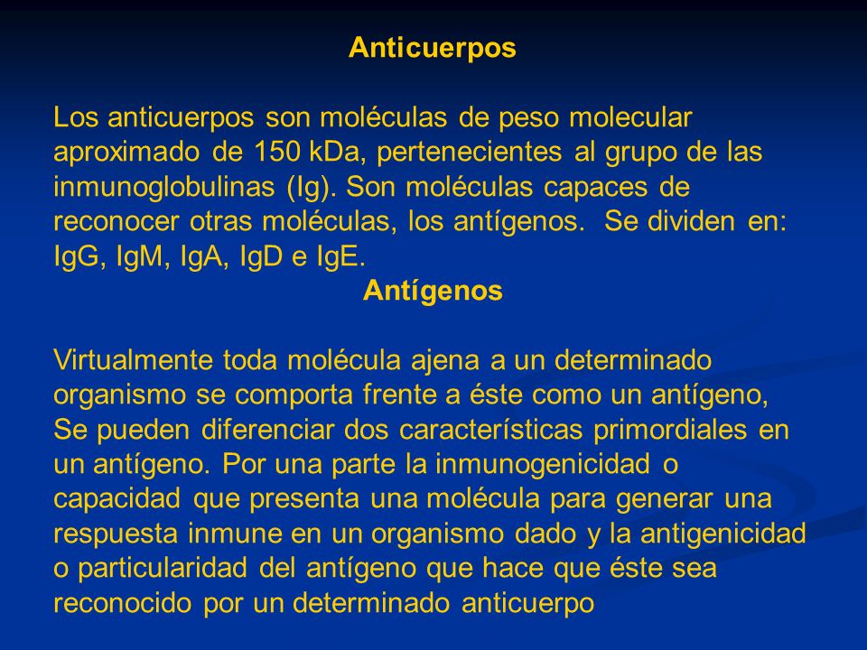 Anticuerpos