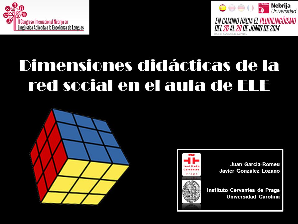 Dimensiones didácticas de la red social en el aula de ELE