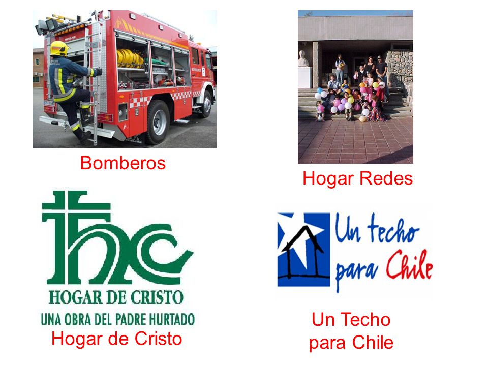 Bomberos Hogar Redes Un Techo para Chile Hogar de Cristo