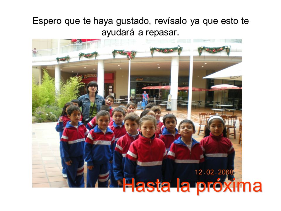 Espero que te haya gustado, revísalo ya que esto te ayudará a repasar.