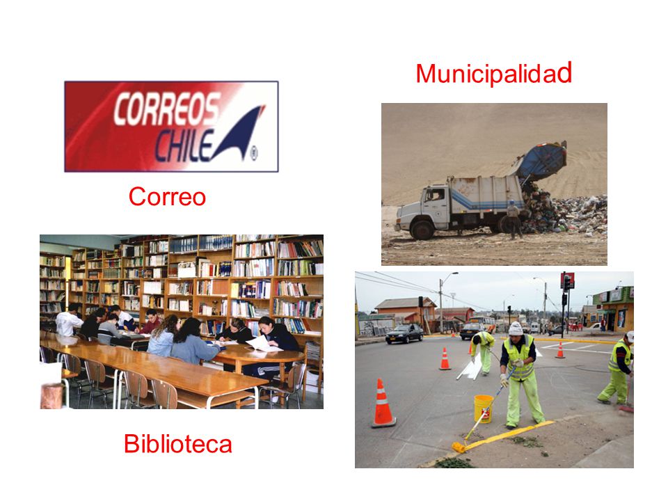Municipalidad Correo Biblioteca
