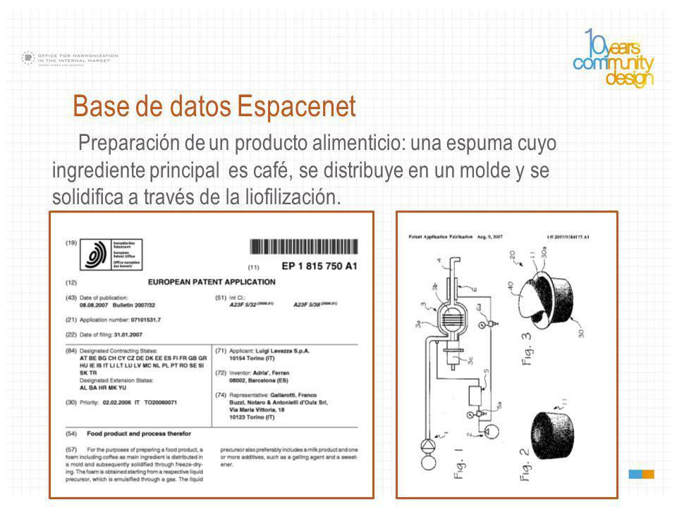 Base de datos Espacenet