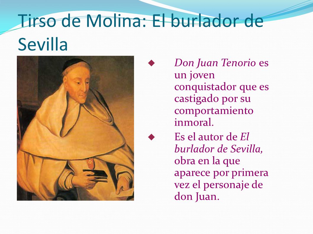 Tirso de Molina: El burlador de Sevilla