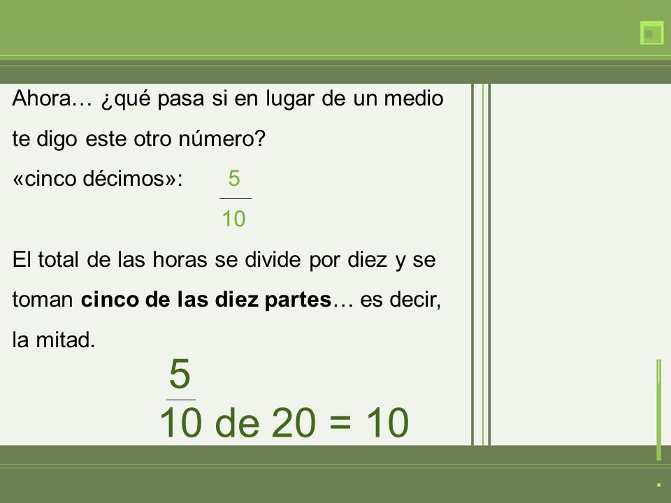 Ahora… ¿qué pasa si en lugar de un medio te digo este otro número