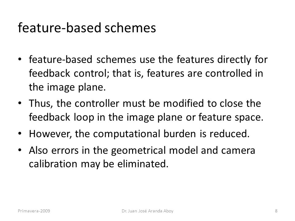 feature-based schemes