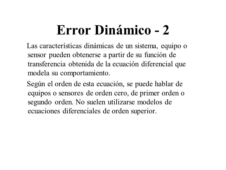 Error Dinámico - 2