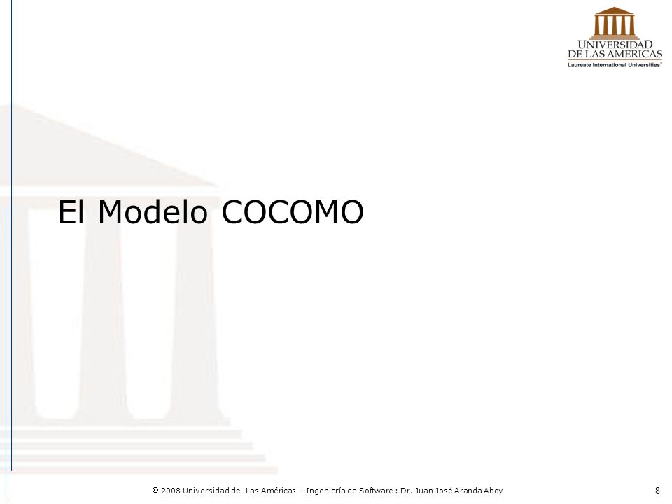 El Modelo COCOMO