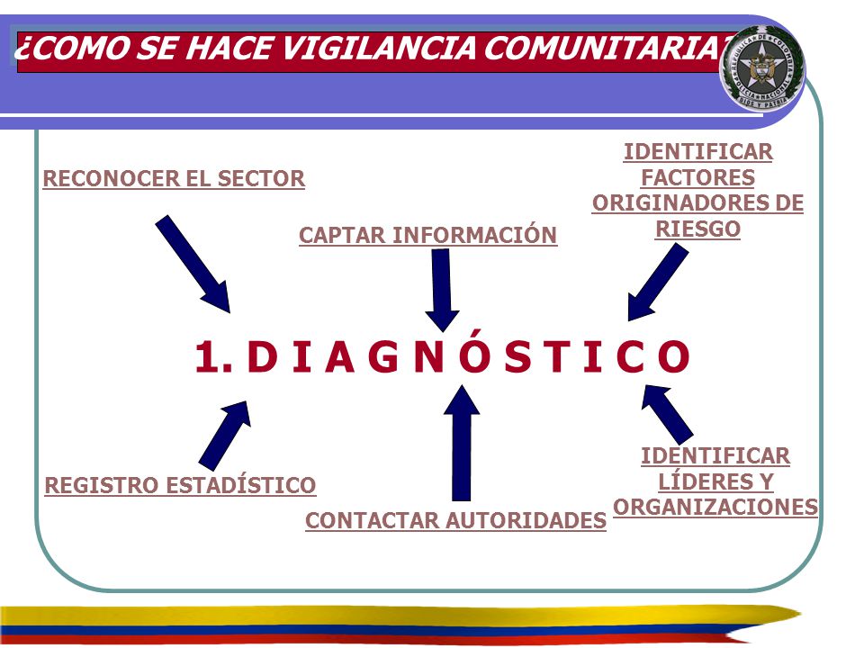 1. D I A G N Ó S T I C O ¿COMO SE HACE VIGILANCIA COMUNITARIA