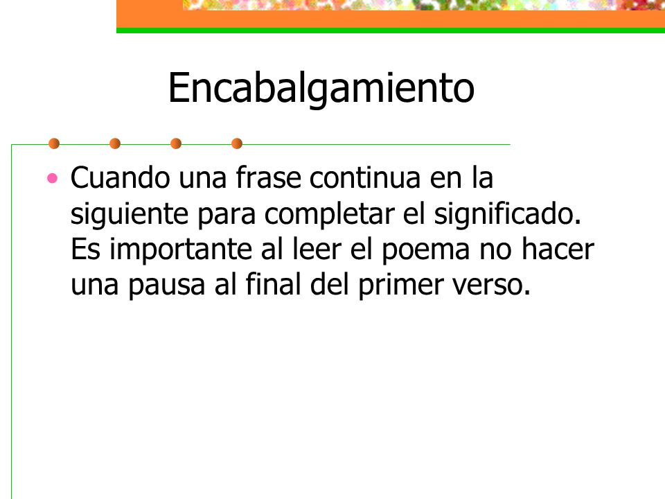 Encabalgamiento