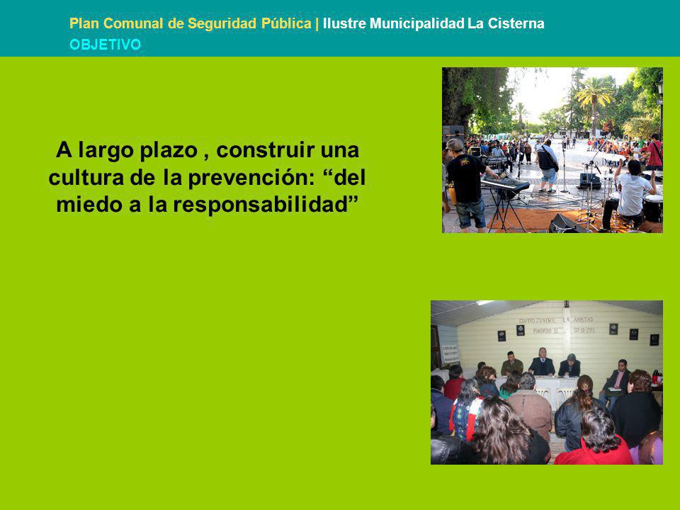 Plan Comunal de Seguridad Pública | Ilustre Municipalidad La Cisterna