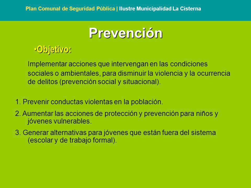 Plan Comunal de Seguridad Pública | Ilustre Municipalidad La Cisterna