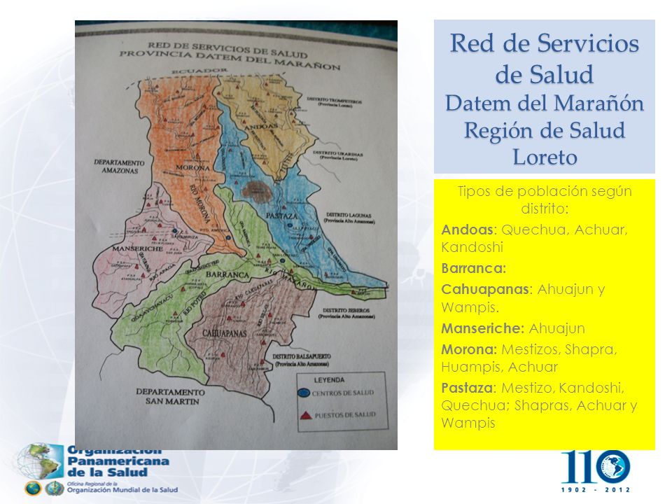 Red de Servicios de Salud Datem del Marañón Región de Salud Loreto