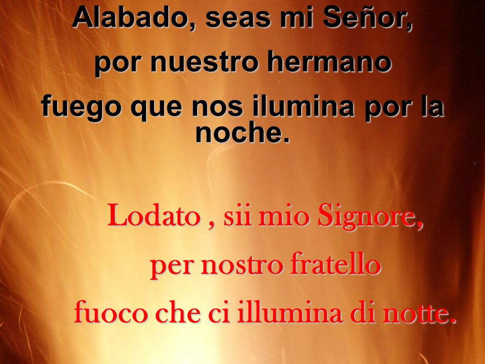 fuego que nos ilumina por la noche. fuoco che ci illumina di notte.