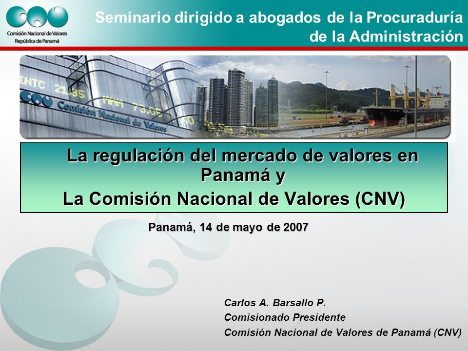 Seminario dirigido a abogados de la Procuraduría de la Administración