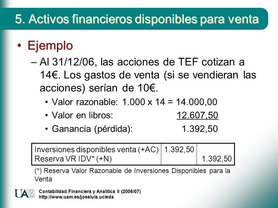 Tema 7 Inversiones Financieras Ppt Descargar