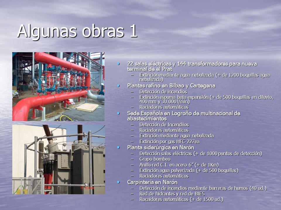 Algunas obras 1 22 salas eléctricas y 144 transformadores para nueva terminal de el Prat.