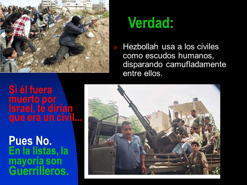 Verdad: Pues No. En la listas, la mayoría son Guerrilleros.