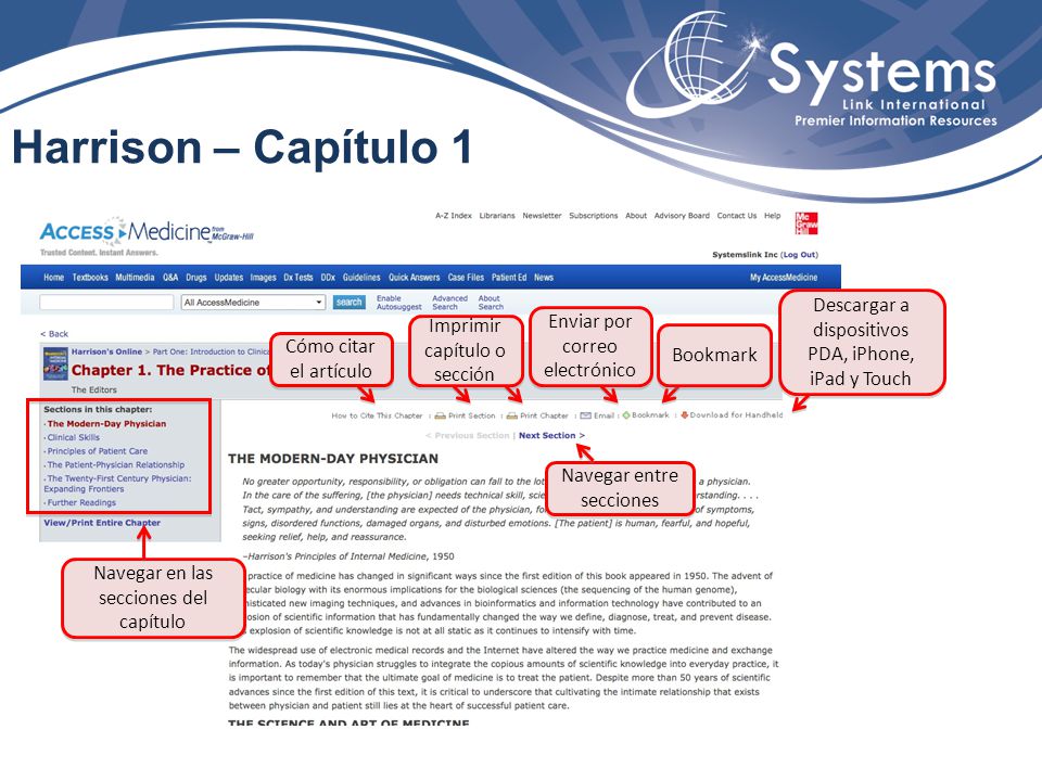 Harrison – Capítulo 1 Navegar en las secciones del capítulo