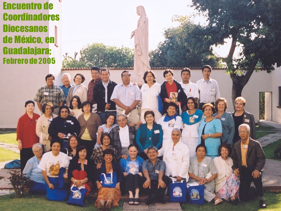 Encuentro de Coordinadores Diocesanos de México, en Guadalajara; Febrero de 2005
