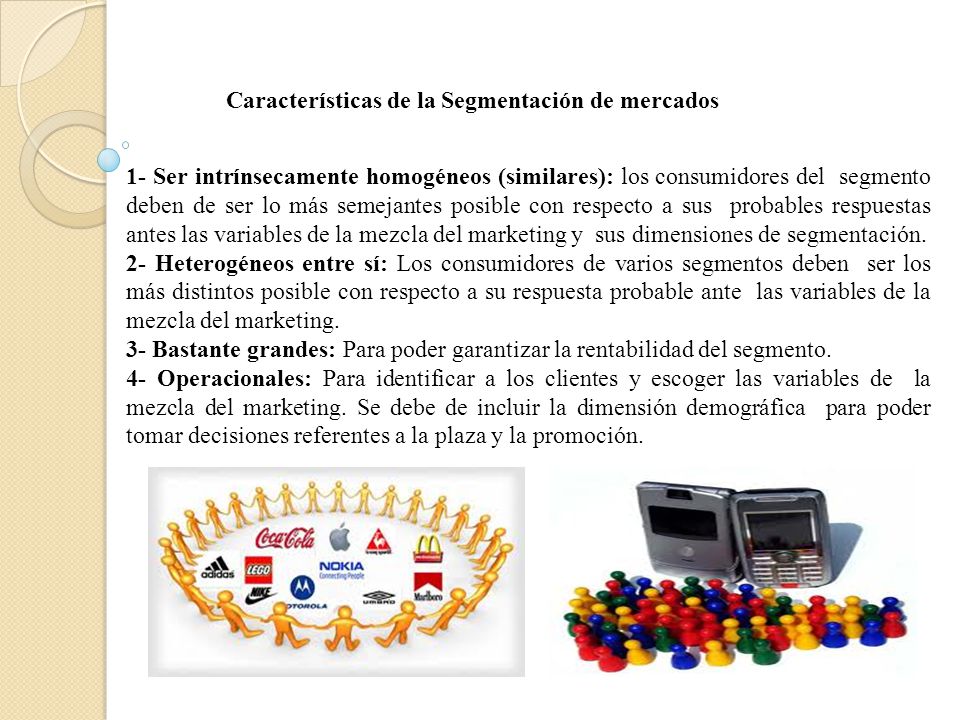 Segmentación de mercados - ppt descargar