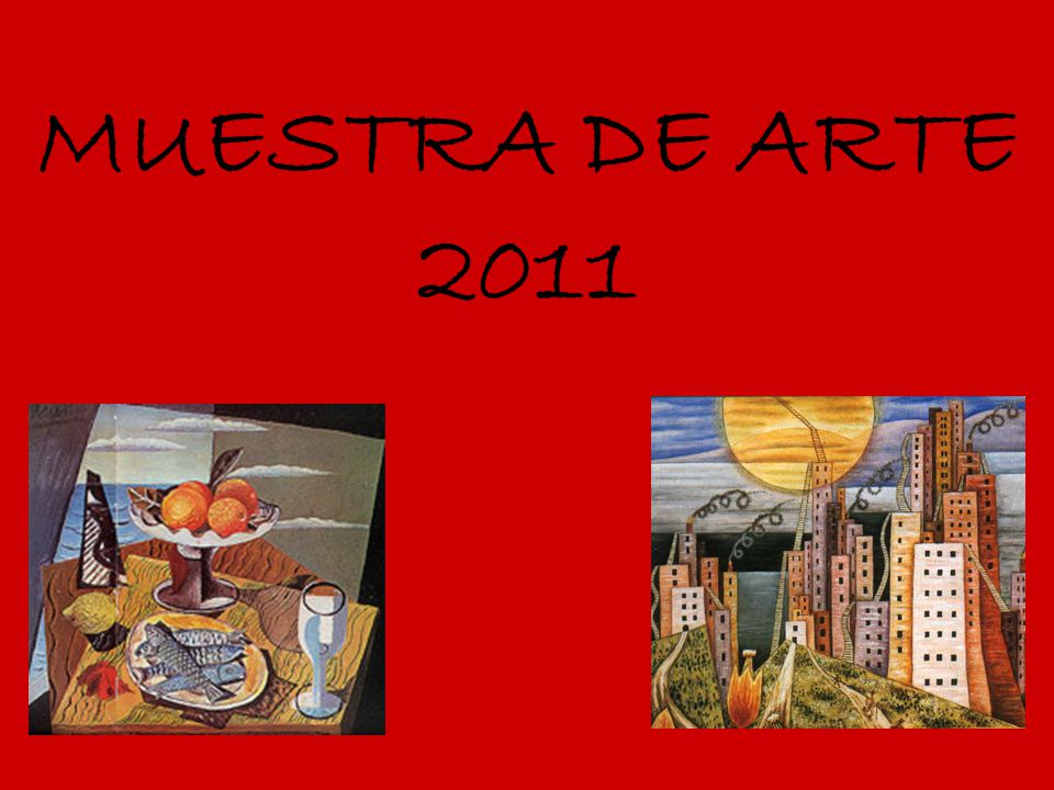 MUESTRA DE ARTE 2011