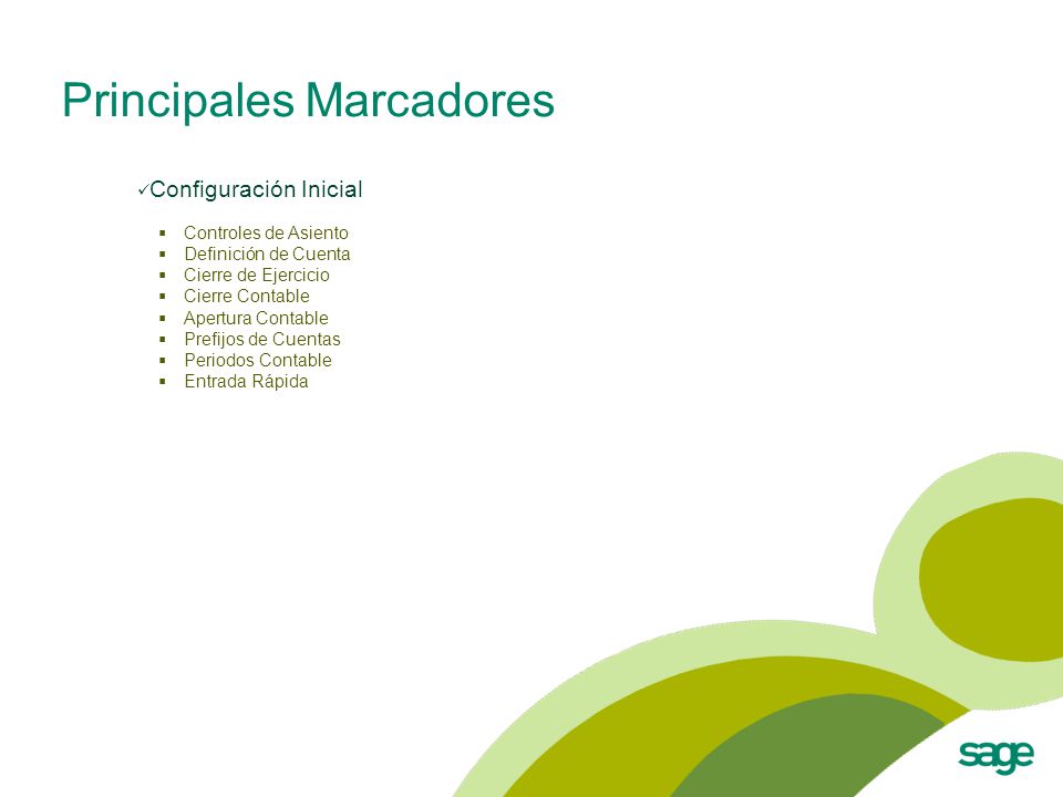 Primeros Pasos Sesión I Bloque I Alta de la Empresa Datos Principales