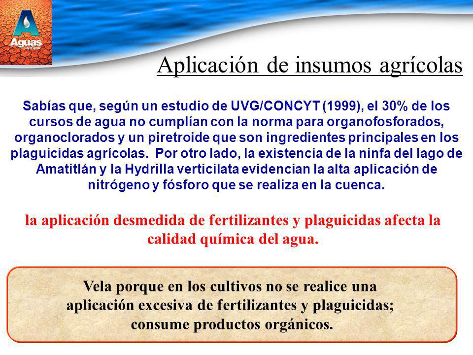 Aplicación de insumos agrícolas