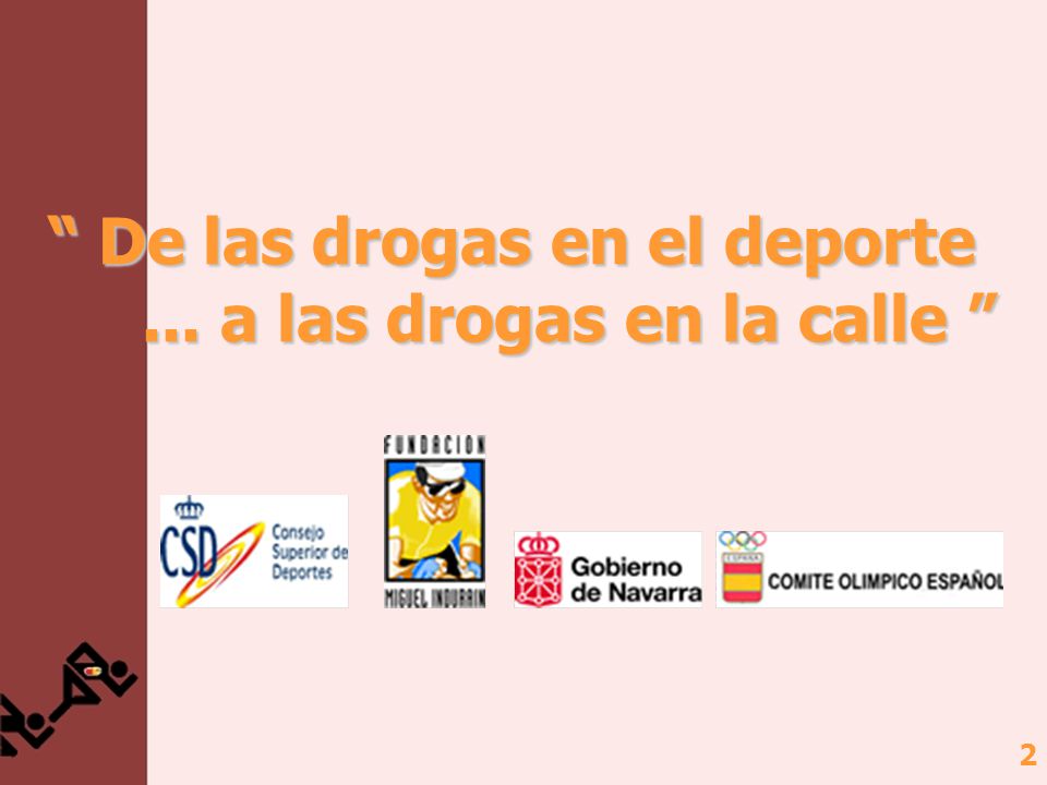 De las drogas en el deporte ... a las drogas en la calle