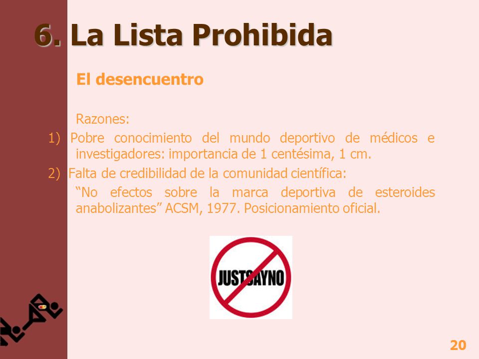 6. La Lista Prohibida El desencuentro Razones: